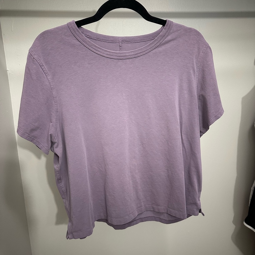 Lululemon Classic-Fit Cotton-Blend T-Shirt - Purple Ash